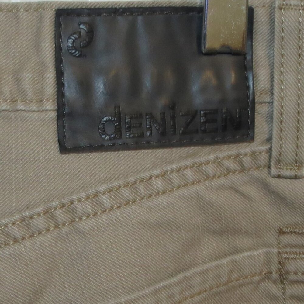 Womens 34 x 34 Denizen from Levi's 218 Slim Straight Tan Jeans